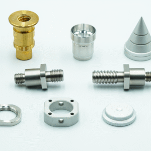 High-precision CNC mill parts manufactured with Swiss CNC & CAM machining by AVF Decolletage.