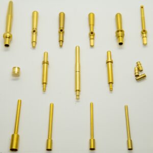 Small precision aerospace parts by VF Decolletage, manufactured with Swiss CNC machining for aviation and aerospace applications.