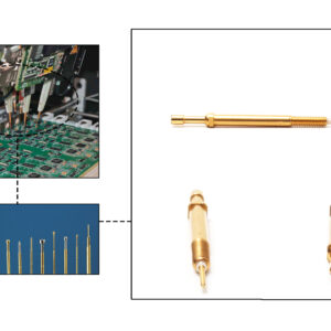 Precision brass test probe components – CNC machined