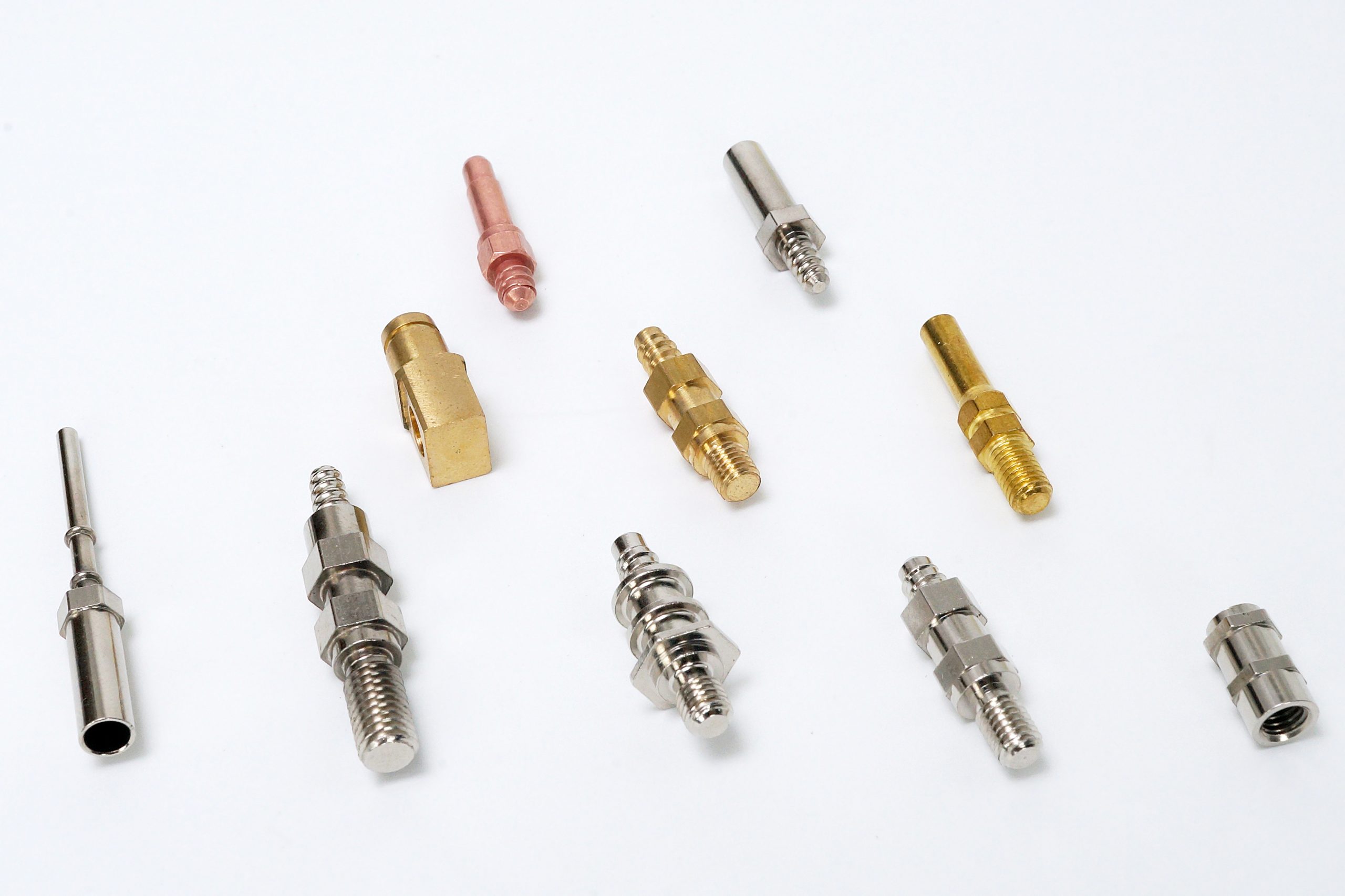 Automobile parts manufactured with Swiss CNC & CAM machining by AVF Decolletage.