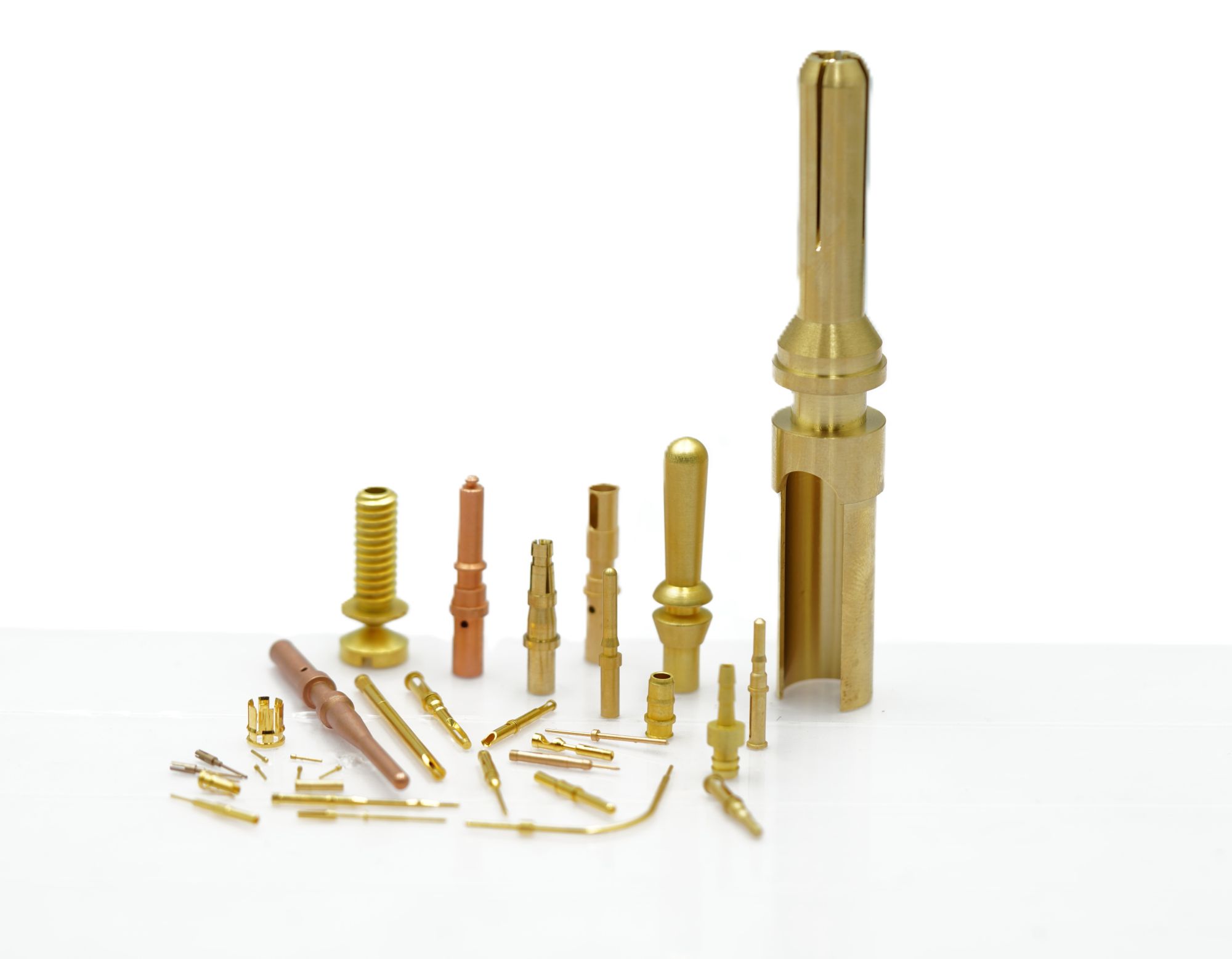 High-precision connector contact pin and socket – AVF Decolletage