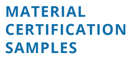 Brass C36000 material certification sample from VF Decolletage.